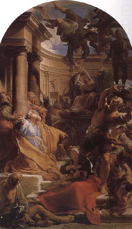 Simon Mage Si s fall, Pompeo Batoni